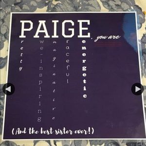 Meet your Posher, Paige